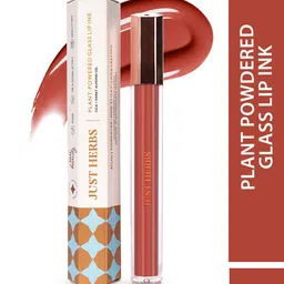 Just Herbs 360 Degree Beauty Plant-Powered Glass Lip Ink With Cica & Sweet AlmondOil- 02-83