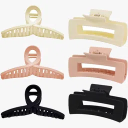 Krelin Women Set of 6 Claw Clip-5