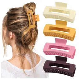FIMBUL Women Set of 4 Square Claw Clip-70