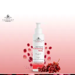 Verdant Natural Care Red Wine Cleansing Milk & Make Up Remover 200ml-28