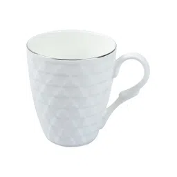 MARKET99 White Textured Ceramic Glossy Coffee Mug 250 ml-image-24
