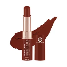 Colors Queen Luscious Lips Non Transfer Matte Lipstick 3.5g - Coffee Commando 15-17