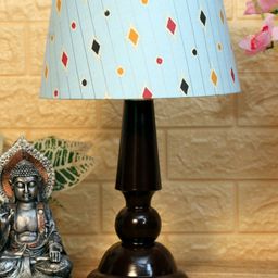 Foziq Brown Solid Wooden Table Lamps-picture-23