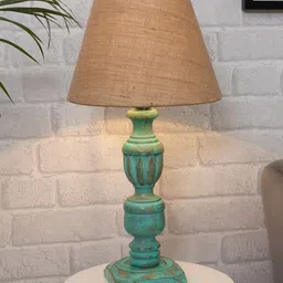 Homesake Biege Table Lamp with Jute Shade-57
