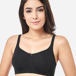 every de by amante Solid Non Padded Wirefree Elegant Concealer Super Support Bra - EB005-image-32