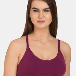 KOMLI Full Coverage Non Padded Cotton Workout Bra- All Day Comfort-picture-33
