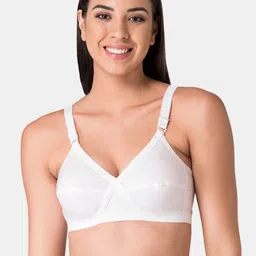 KOMLI Full Coverage Non Padded Cotton Minimizer Bra- All Day Comfort-43