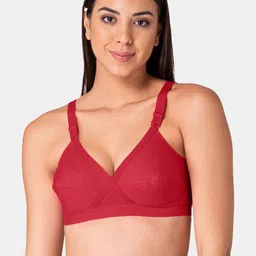 KOMLI Full Coverage Non Padded Cotton Minimizer Bra- All Day Comfort-17