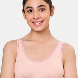 MAROON Girls Full Coverage Non Padded Cotton Beginners Bra With All Day Comfort-25