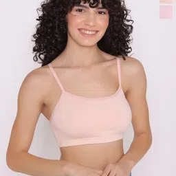 INKURV Pack Of 2 Full Coverage Cut and Sew Non Padded Bra-14