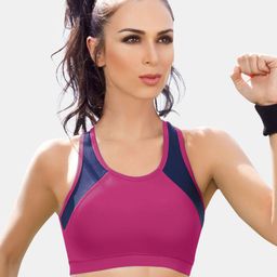 Dazzle  Women Removable Padding  Full Coverage Sports Bra-picture-16