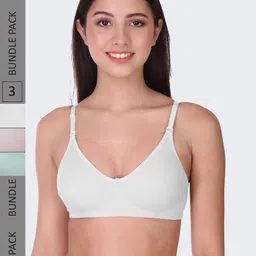 POOJA RAGENEE Pack Of 3 All Day Comfort Full Coverage Everyday Bra-image-49