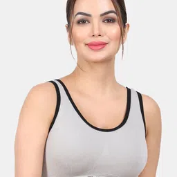 Amour Secret Lightly Padded All Day Comfort Full Coverage Seamless Anti Odour Sports Bra-picture-20