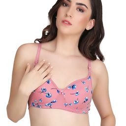 Aamarsh Floral Printed Full Coverage Minimizer Bra - 360 Degree Support-picture-11