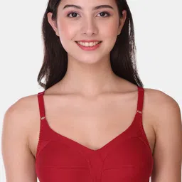 SONA Medium Coverage Non Padded Cotton T-shirt Bra With All Day Comfort-image-97
