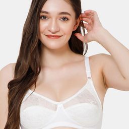 Lady Lyka Floral Sef Designed Medium Coverage Cotton T-Shirt Bra With All Day Comfort-picture-13