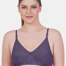 Reveira Floral Printed Medium Coverage Jaquard Everyday Bra With All Day Comfort-picture-32