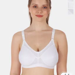Tweens Pack Of 3 Cotton Minimizer Bra Medium Coverage All Day Comfort Non-Wired-25