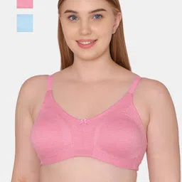 Tweens Pack Of 2 Full Coverage Non Padded Minimizer Bra With All Day Comfort-8