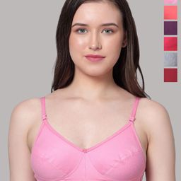 Aimly Pack Of 6 Full Coverage Cotton Everyday Bra With All Day Comfort-picture-16