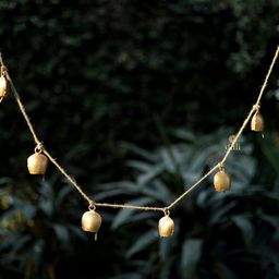 DULI Metal Toran Windchimes With Hanging Cowbells image 1
