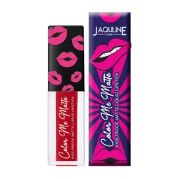 Jaquline USA Color Me Matte Long Lasting Liquid Lipstick 5 ml - Crimson Red-42