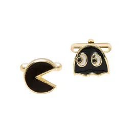 bodha Gold-Toned & Black Geometric Cufflink-picture-25