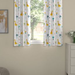 Myntra Elegant Homes White & Blue Set of 2 Ethnic Motifs Window-image-45