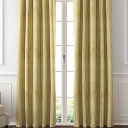 GM Yellow & Brown Set of 2 Room Darkening Door Curtains-53