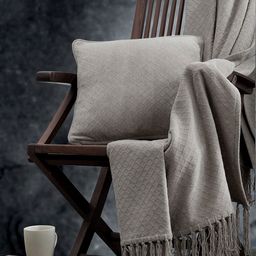 MASPAR Colorart Blaize Grey 256 GSM Square Cotton Cushion Cover-image-93