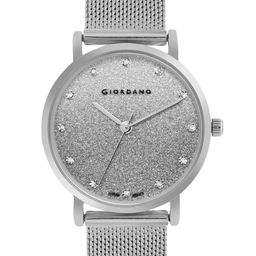 GIORDANO Women Silver-Toned Dial & Silver Toned Straps Watch GD-60005-11-image-67
