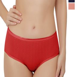 Bella Voste Pack Of 3 Polka Dot Printed Leak-Proof Hipster Briefs-picture-18