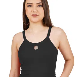 BAESD Shoulder Straps Sleeveless Crop Top-image-9