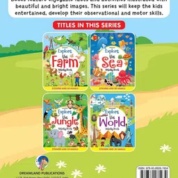 Dreamland Explore the Farm Activity Book with Stickers and 3D Models image 5