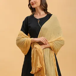 Dupatta Bazaar Embroidered Chiffon Dupatta-image-70
