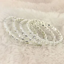 NMII Set Of 4 Kundan-Studded Bangles-image-28