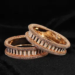 NMII Set Of 2 AD Studded Bangles-44