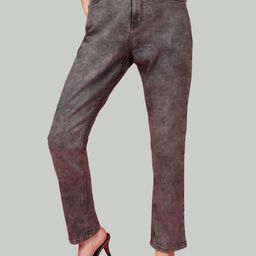 JUNEBERRY Women Original Straight Fit High-Rise Cotton Stretchable Jeans-image-22