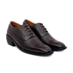 Bxxy Men Lace Ups Formal Elevator Derby's-picture-48