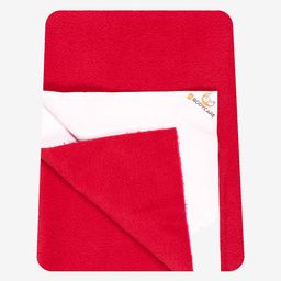 Bodycare Red Solid Water Resistant Cotton Dry Sheet-image-65