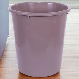 Kuber Industries Brown 2 Pieces Garbage Open Dustbins 10 L-47