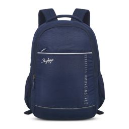 Skybags Ikon 01 College Backpack (E) Navy Blue-picture-33