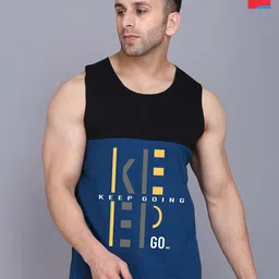 SLOWLORIS Pack Of 2 Printed Cotton  Vests- SL26 COMBO (LOUD BLKRED) (KEEP BLKPCK)-image-83