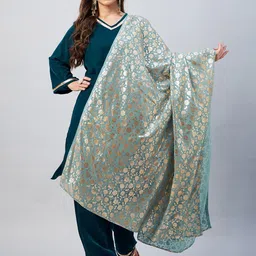 InWeave  Embroidered Dupatta-picture-27
