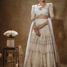 Renee Label Embroidered Ready to Wear Lehenga & Blouse With Dupatta-image-56