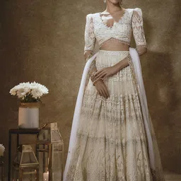Renee Label Embroidered Ready to Wear Lehenga & Blouse With Dupatta-21