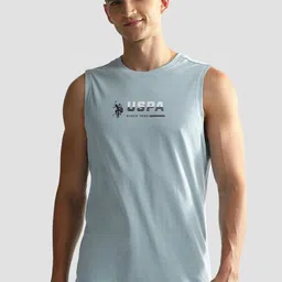 U.S. Polo Assn. Printed Pure Cotton Sleeveless Innerwear Vest-OEV06-B01-PL-image-31