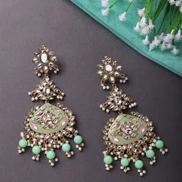 Cierra Gold-Plated Contemporary Chandbalis-image-40
