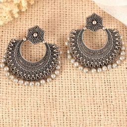 Dulcett Women Contemporary Chandbalis Earrings-image-13