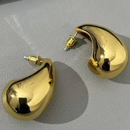 OOMPH Teardrop Shaped Drop Earrings image 1